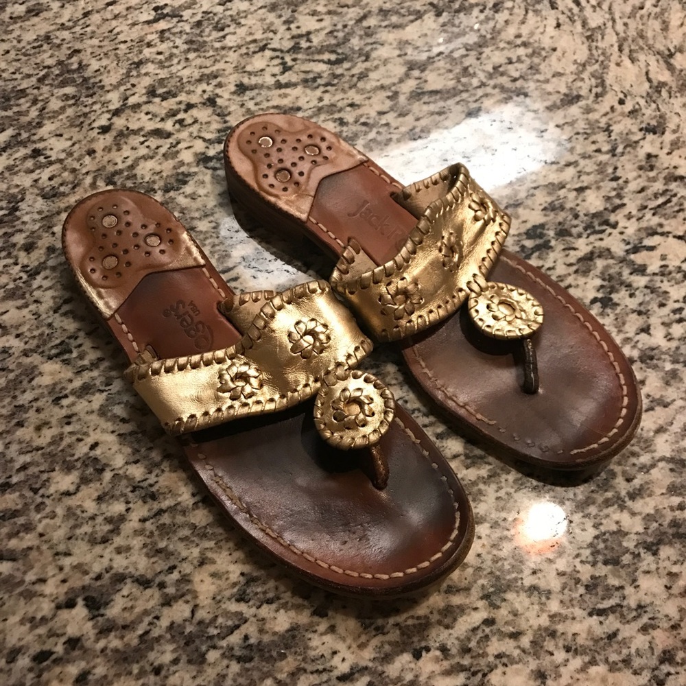 Gold Jack Rogers